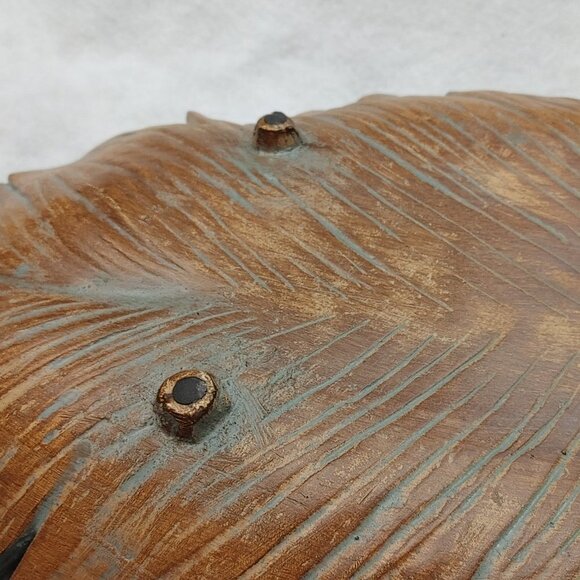 PartyLite Sculpted Leaf Pillar Garden Tray - Retired - Picture 7 of 9